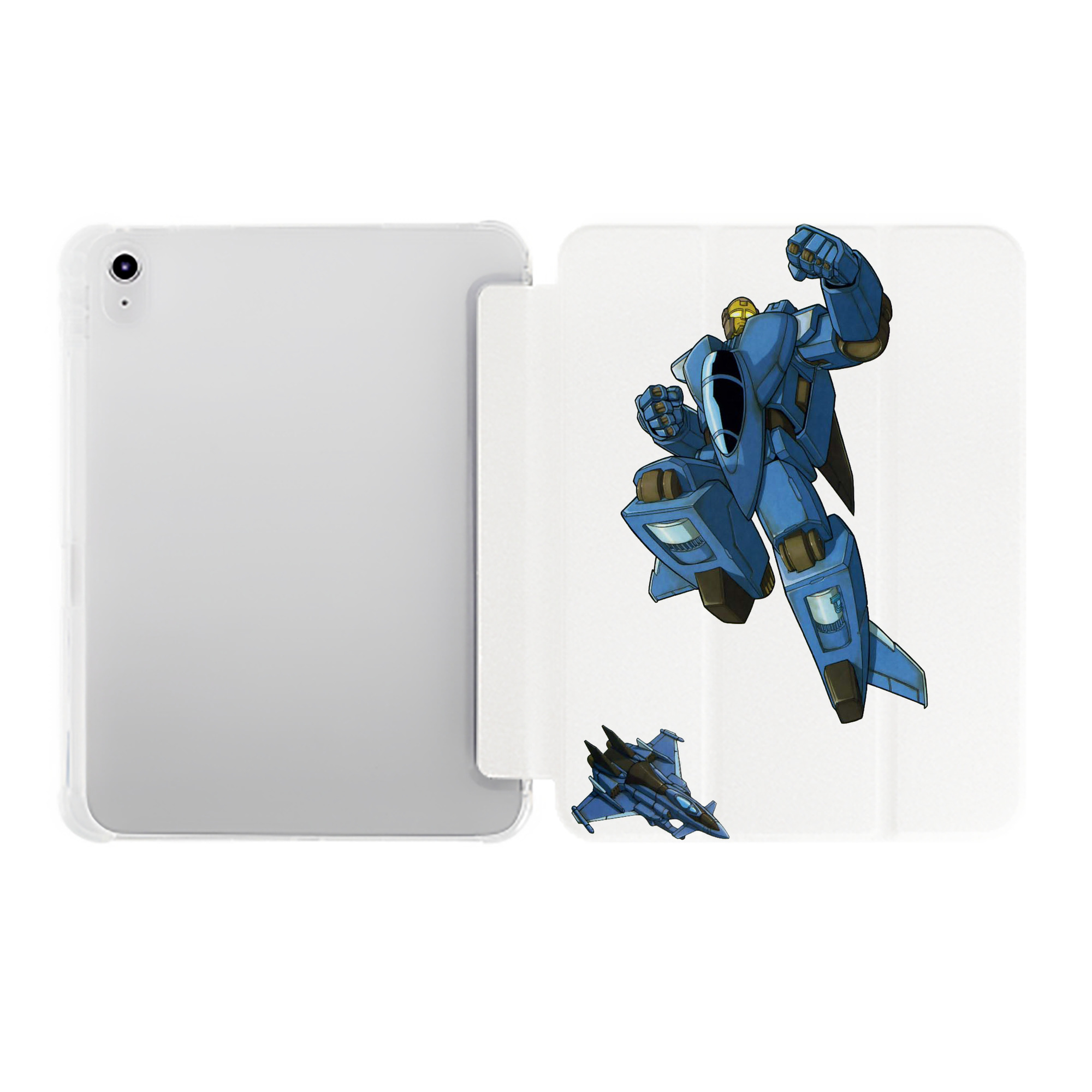 （画像用）  IPad ケース ペン収納付き 三つ折りスタンド PUレザー×シリコン 対応機種9.5/10.5/10.9インチ